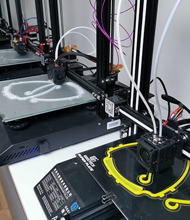 Visières de protection imprimées en 3D